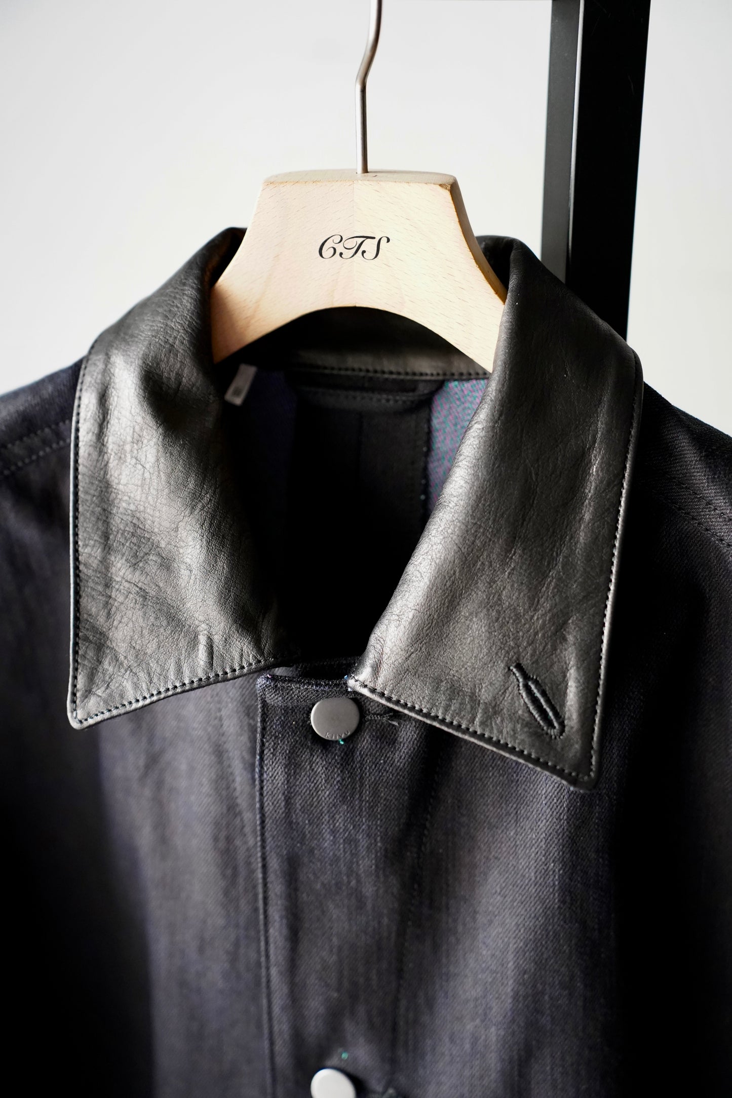 MEN　Kiivu / キフ　WORK JACKET- 12.5oz Rainbow Denim + SUMI