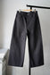 MEN　Kiivu / キフ　CURVY LEG TROUSER - 12.5oz Rainbow Denim + Sumi