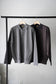 MEN　BATONER / バトナー　BLOWSING POLO LONG SLEEVE T-SHIRT