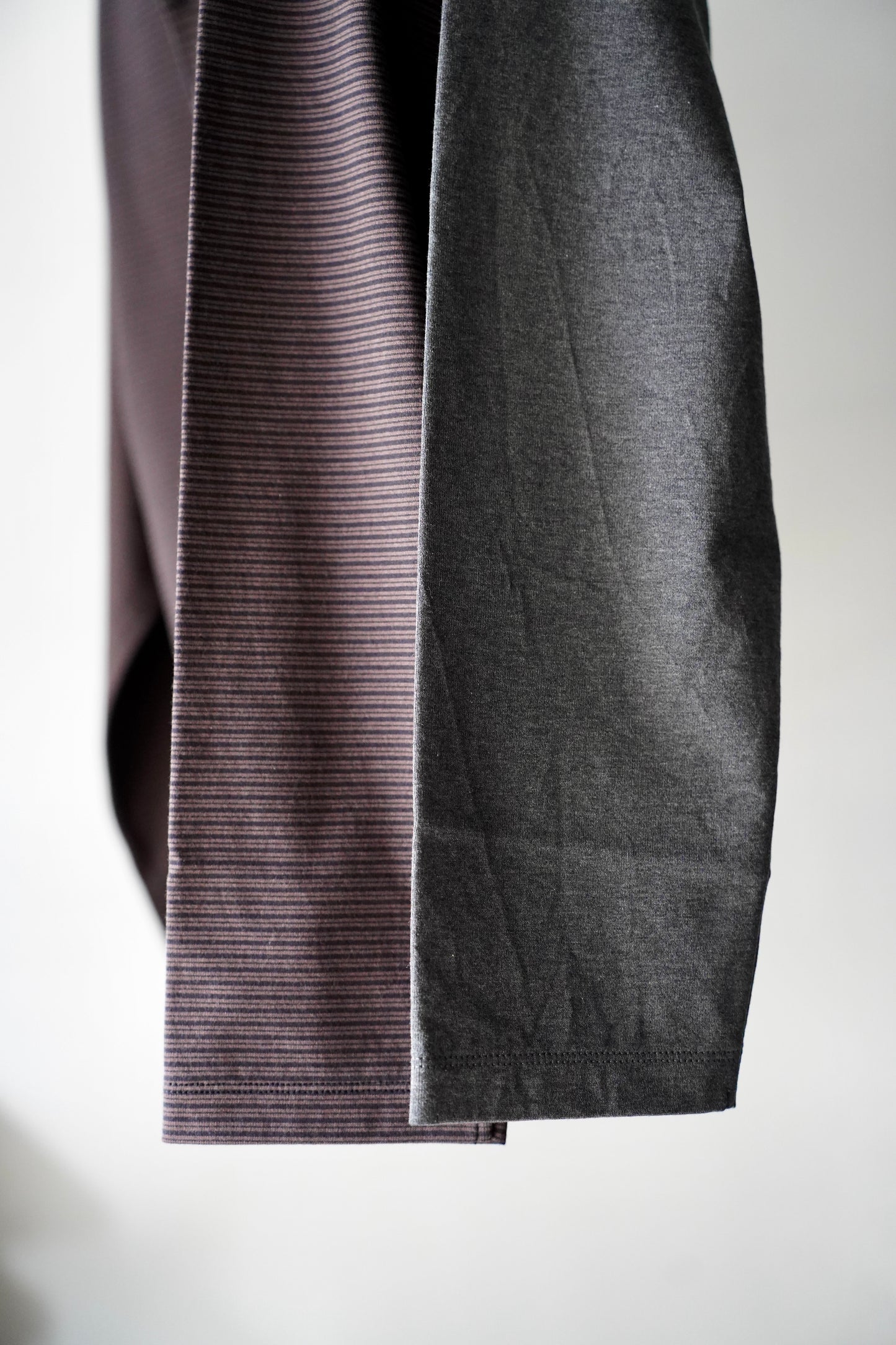 MEN　BATONER / バトナー　BLOWSING POLO LONG SLEEVE T-SHIRT