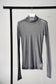 WOMEN　BATONER / バトナー　MELTY RIB HIGH NECK