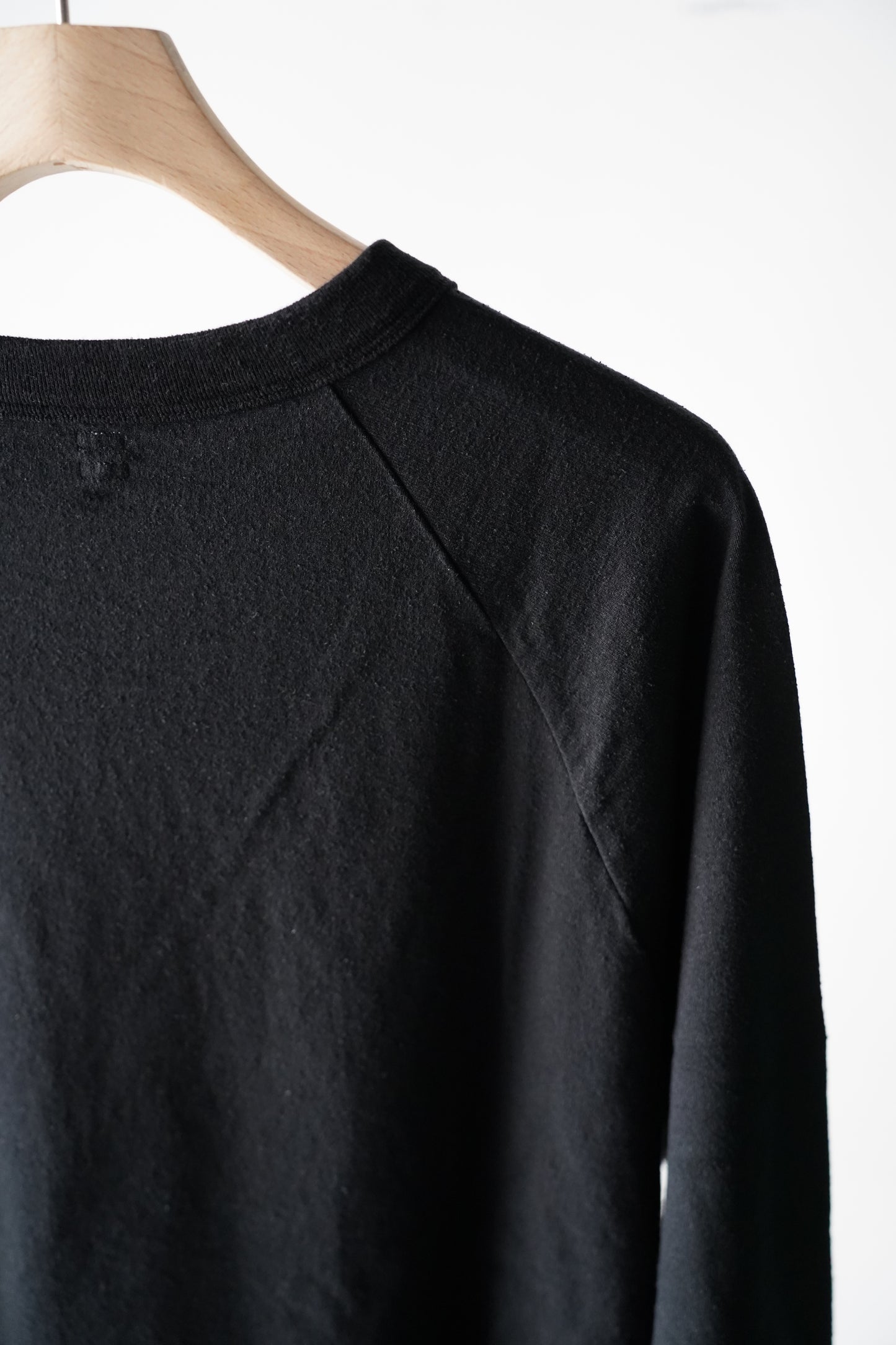 MEN　blurhms/ブラーム　Co/Silk Nep Raglan Tee