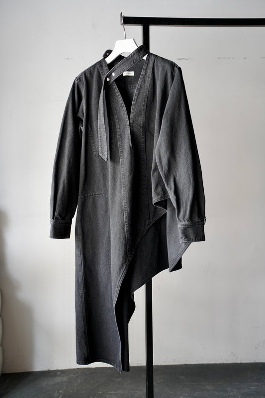 WOMEN　RYU KAGA　Denim Fisherman'sDress