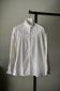 WOMEN　VINTAGE　1900-1920's Antique French Cotton Blouse white #2