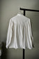 WOMEN　VINTAGE　1900-1920's Antique French Cotton Blouse white #2