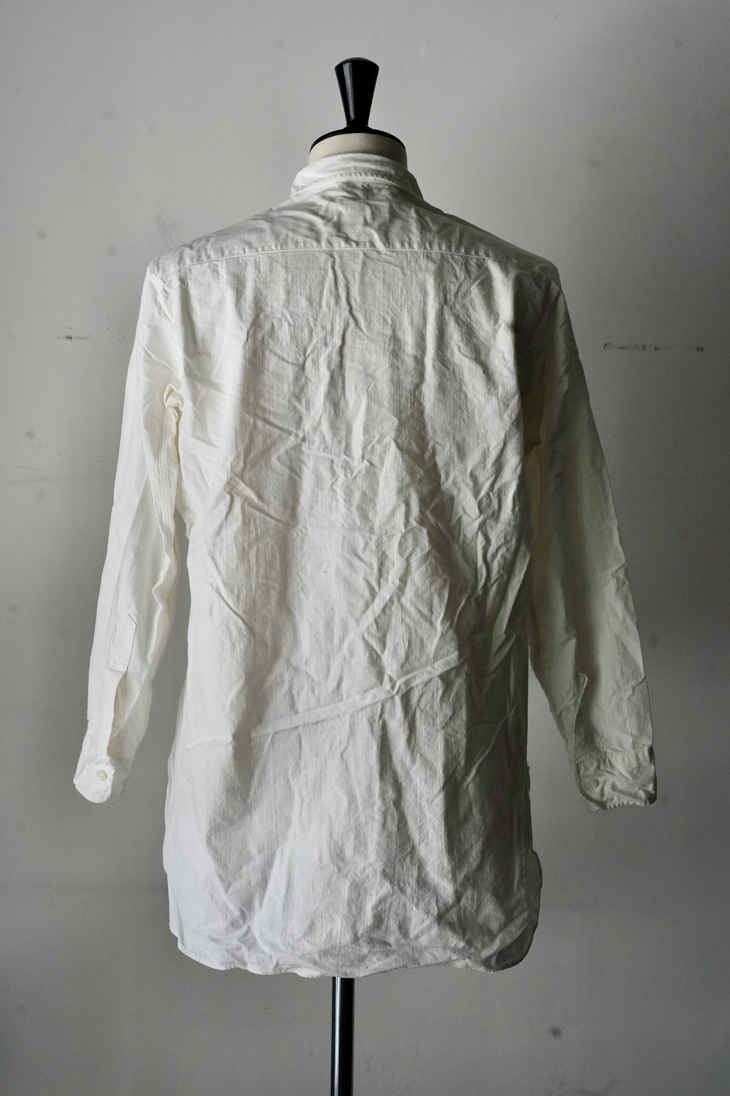 MEN　DEADSTOCK　デッドストック　40's フランス軍 ホワイトシャツ