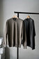 MEN　BATONER / バトナー　SUPERIOR HIGH GAUGE MERINO CREW NECK