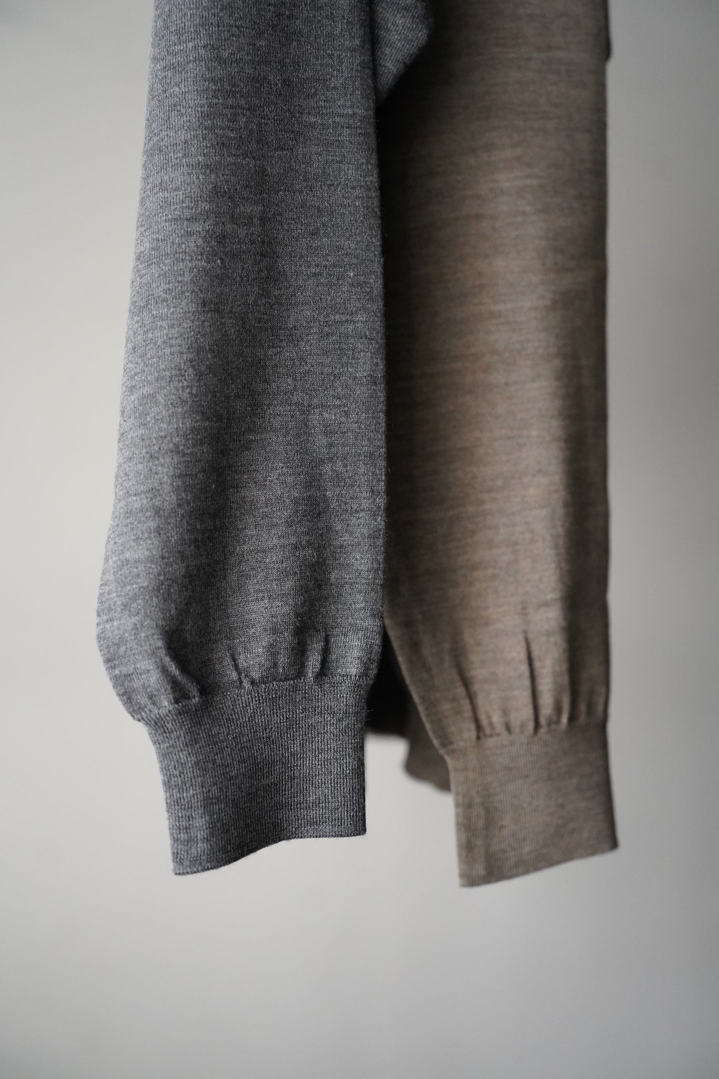 MEN　BATONER / バトナー　SUPERIOR HIGH GAUGE MERINO CREW NECK