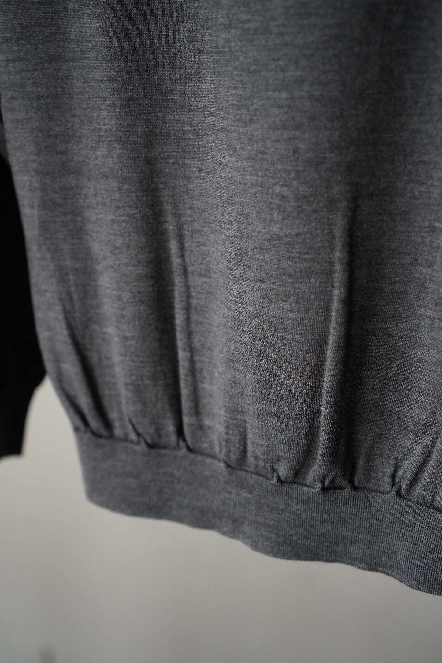 MEN　BATONER / バトナー　SUPERIOR HIGH GAUGE MERINO CREW NECK