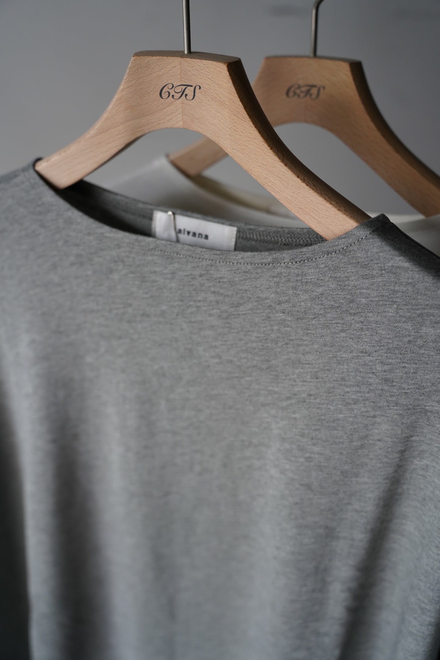 MEN　alvana / アルヴァナ 　WOOL COTTON BOATNECK LONG SLEEVE