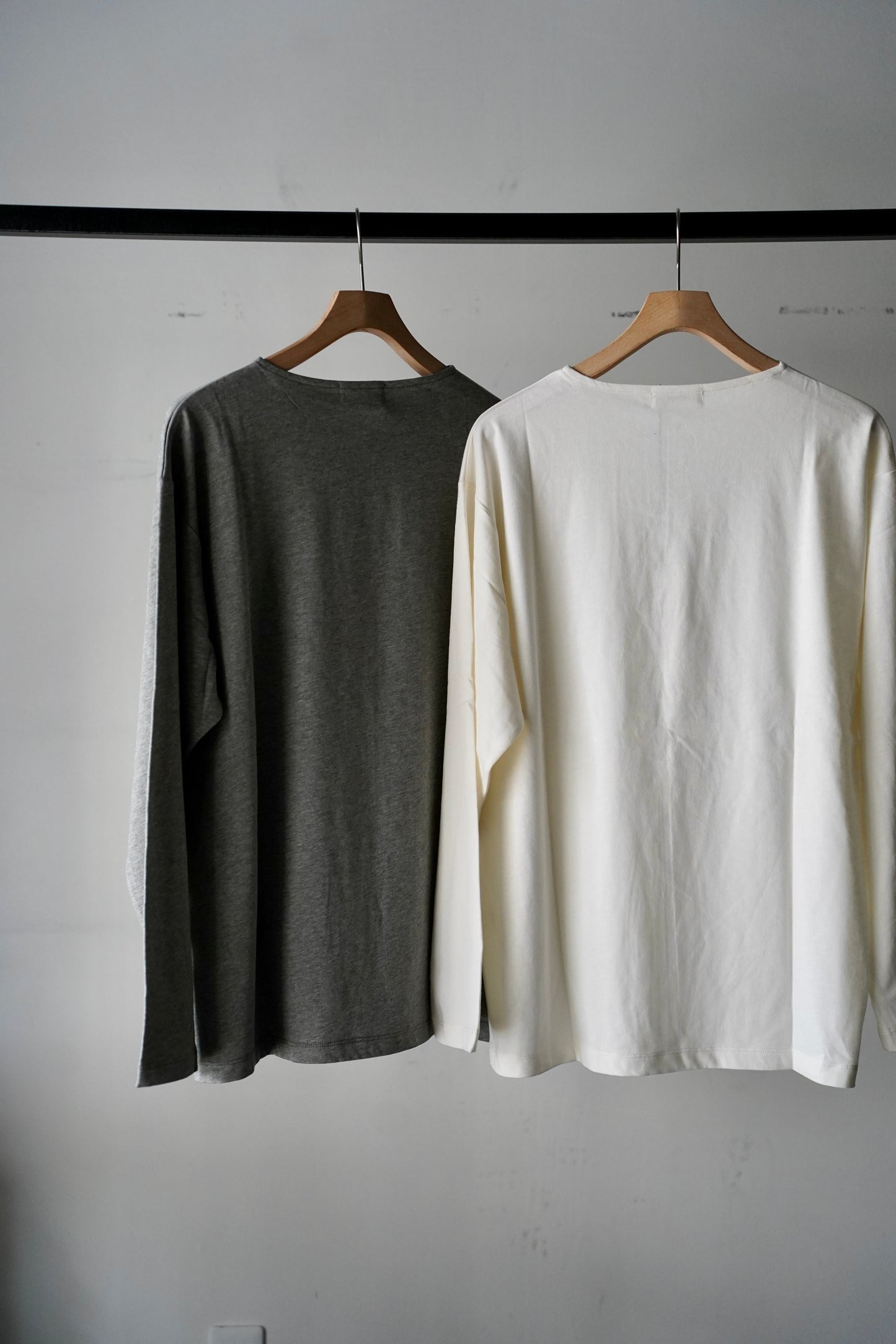 MEN　alvana / アルヴァナ 　WOOL COTTON BOATNECK LONG SLEEVE