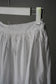 WOMEN　VINTAGE　1920's Antique French Cotton Skirt white #1