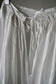 WOMEN　VINTAGE　1920's Antique French Cotton Skirt white #1