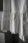 WOMEN　VINTAGE　1920's Antique French Cotton Skirt white #2