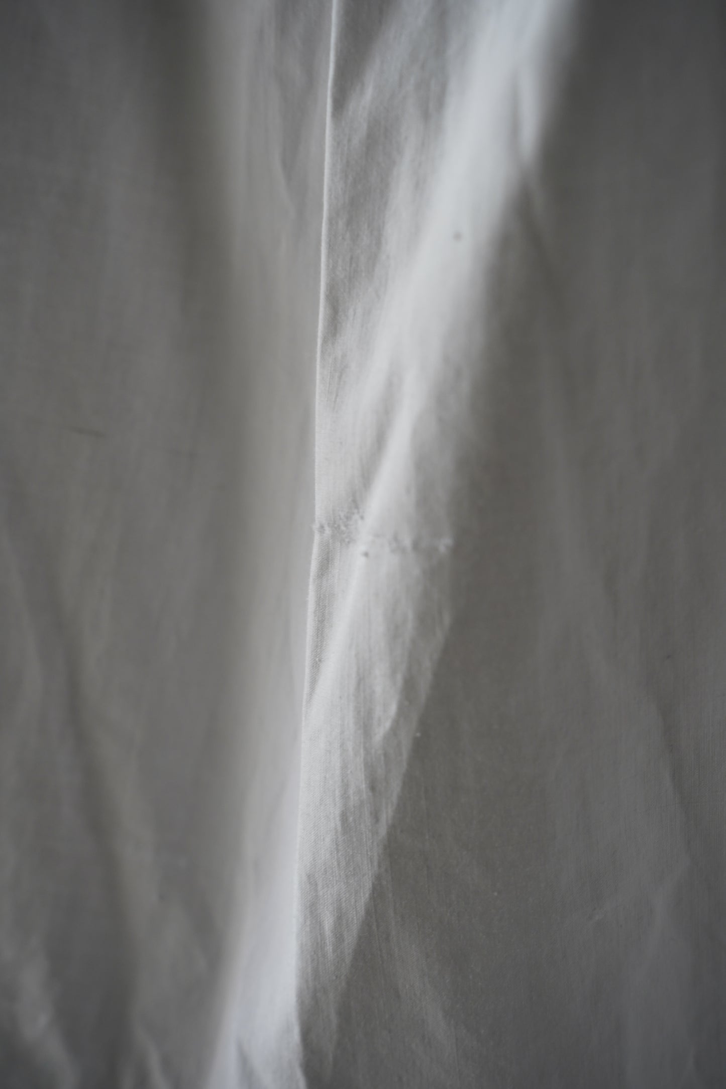 WOMEN　VINTAGE　1920's Antique French Cotton Skirt white #2
