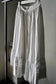 WOMEN　VINTAGE　1920's Antique French Cotton Skirt white #2