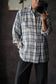 MEN　MAATEE & SONS　op collar shirts "RAYON SILK WHITE OMBRE""