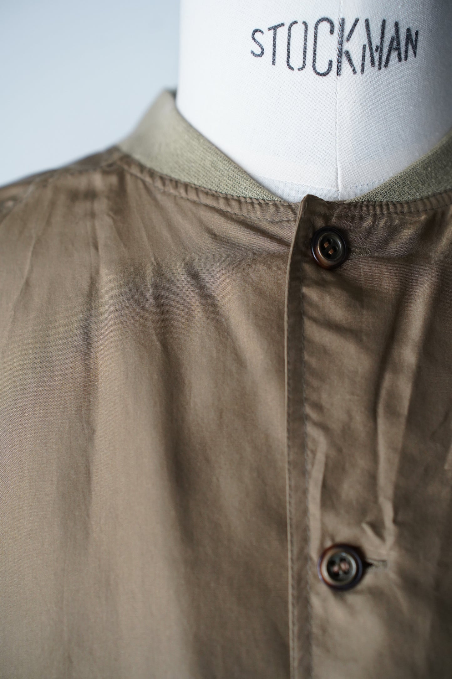 MEN　LILY1ST VINTAGE　 1980's Italian Silk Drizler Blouson