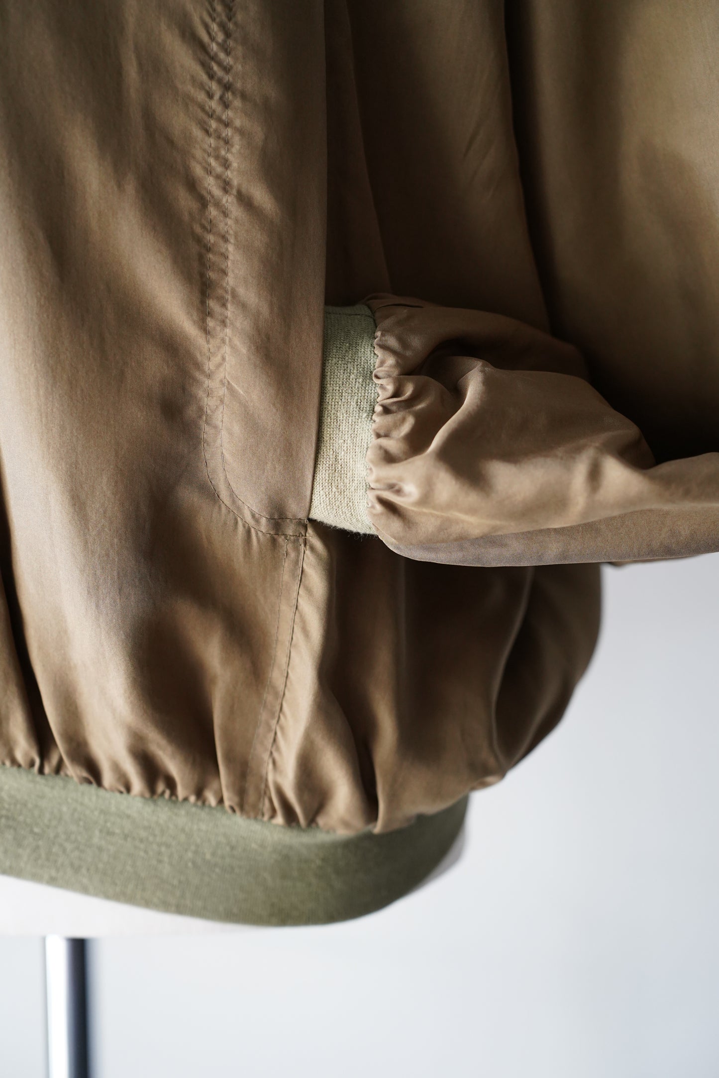 MEN　LILY1ST VINTAGE　 1980's Italian Silk Drizler Blouson