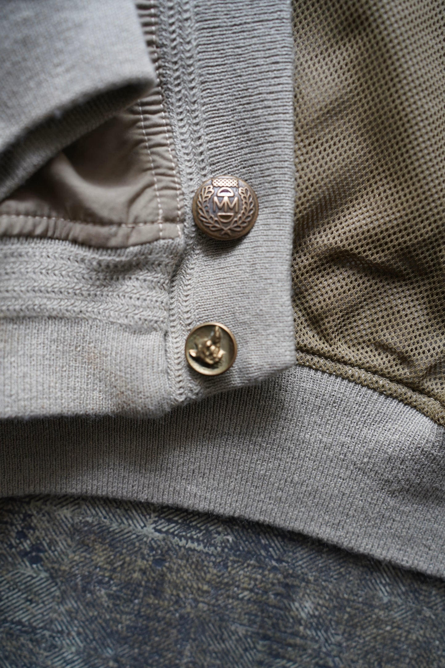 MEN　LILY1ST VINTAGE　1990's Italian Cardigan Type Blouson