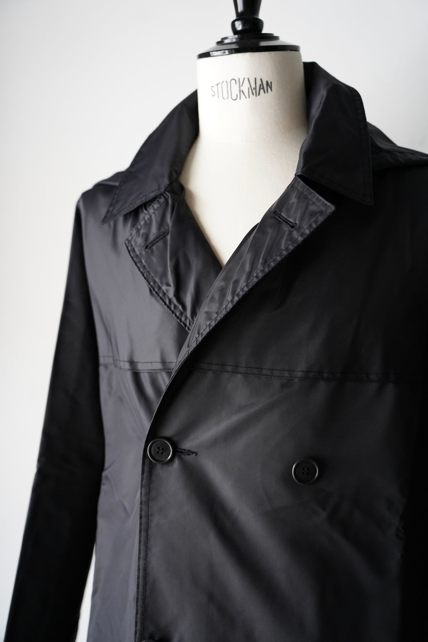 MEN　LILY1ST VINTAGE　1970's Italian Military Style Nylon Trench Coat
