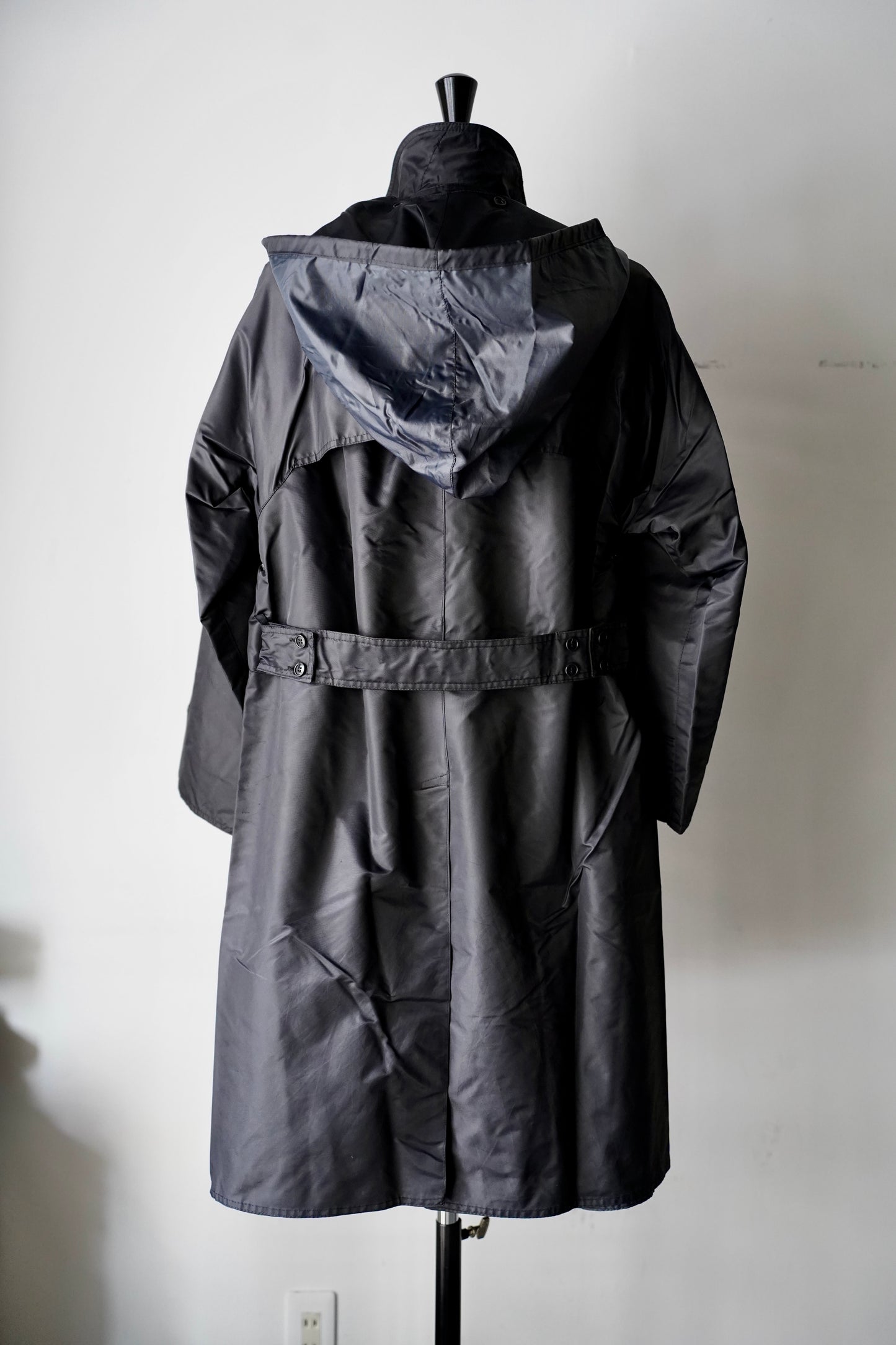 MEN　LILY1ST VINTAGE　1970's Italian Military Style Nylon Trench Coat