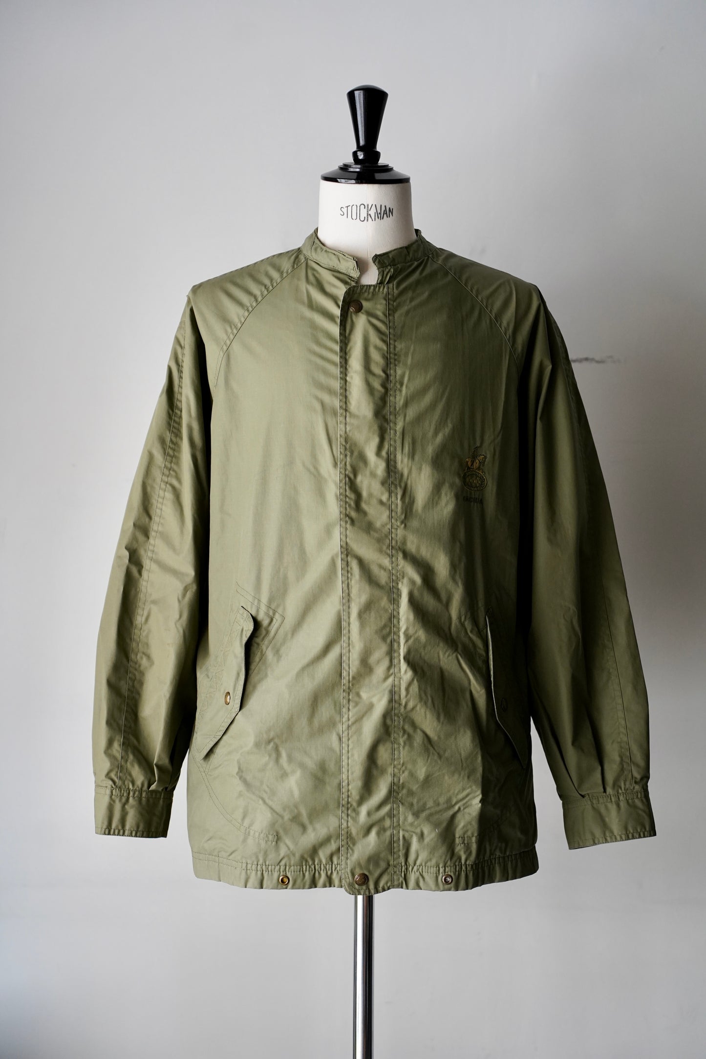 MEN　LILY1ST VINTAGE　1980's Italian Collarless Design Blouson by FACIBA