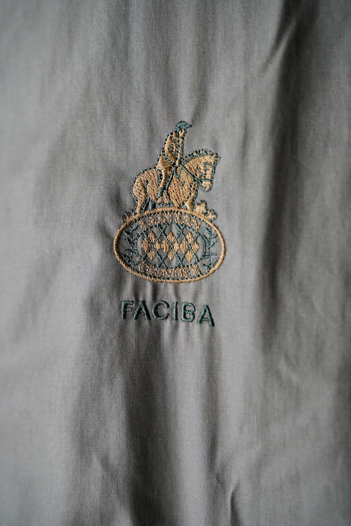 MEN　LILY1ST VINTAGE　1980's Italian Collarless Design Blouson by FACIBA