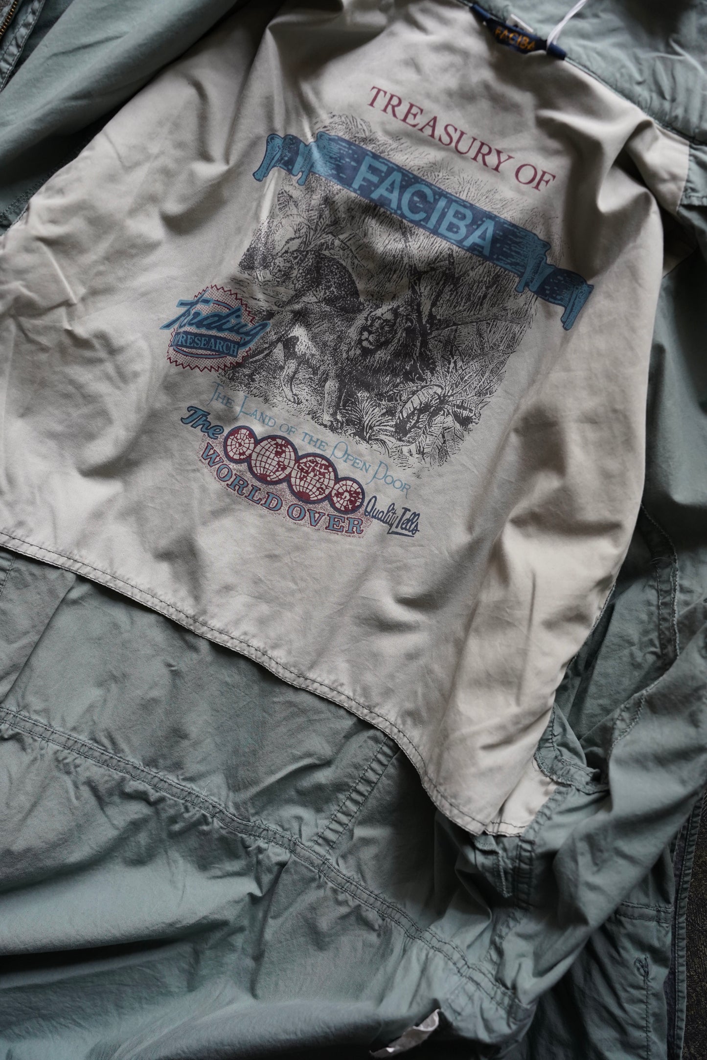 MEN　LILY1ST VINTAGE　1980's Italian Safari Blouson by FACIBA