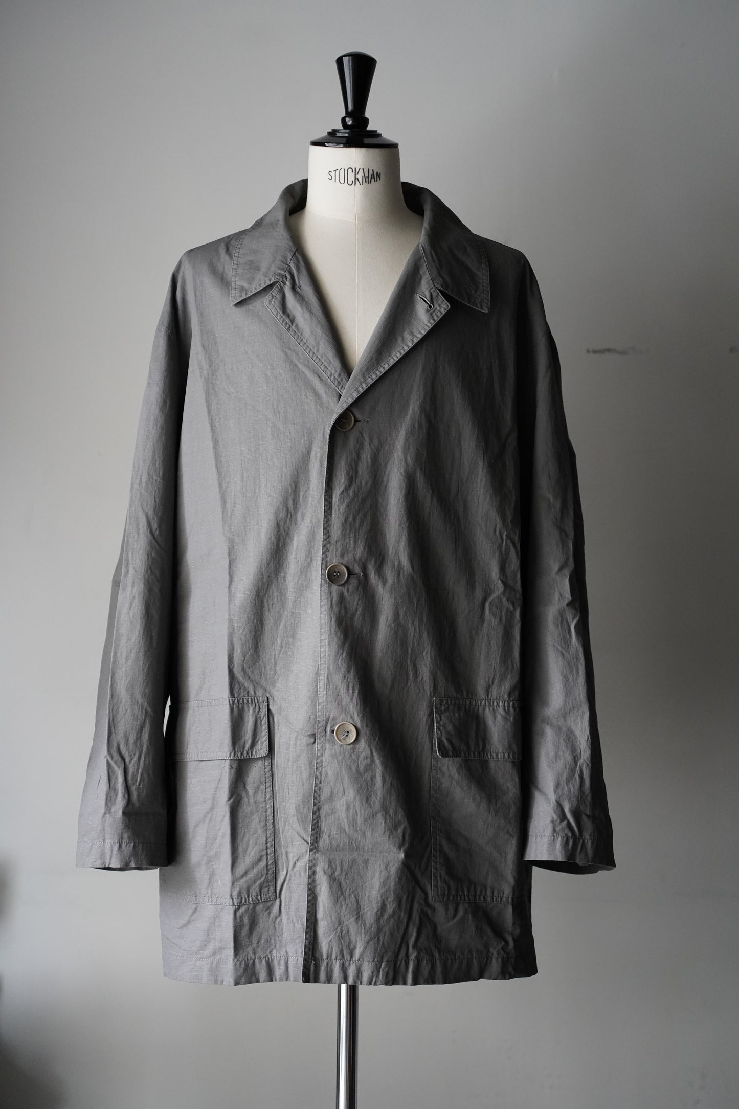 MEN　LILY1ST VINTAGE　1990's Romanian Coated Balmacaan Coat MARLBORO CLASSICS U.S.A