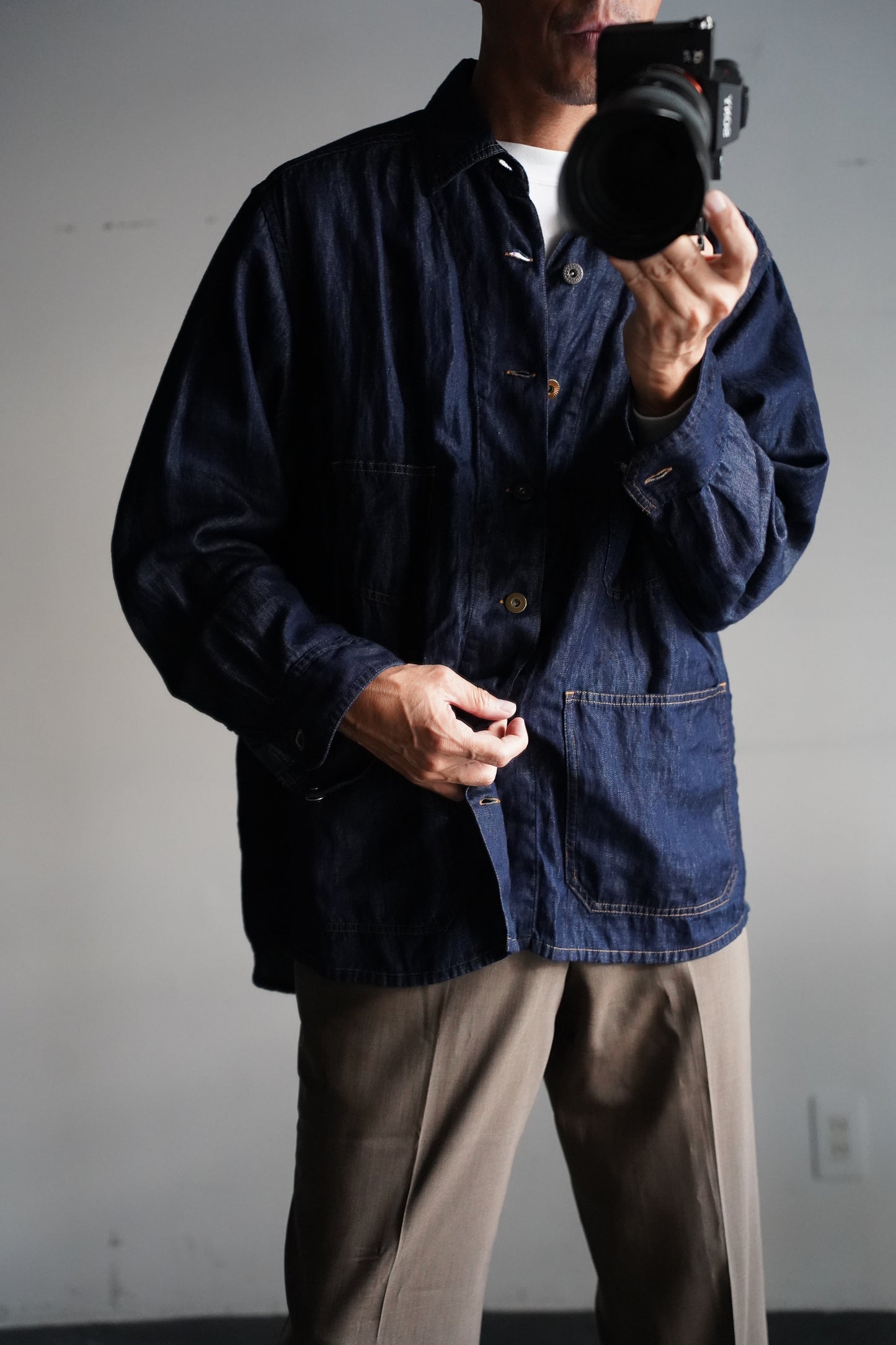MEN　MAATEE & SONS　DENIM SHIRTS JACKET
