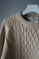WOMEN　VIOLETTE ROOM　CABLE KNIT PULLOVER