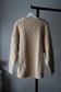 WOMEN　VIOLETTE ROOM　CABLE KNIT PULLOVER