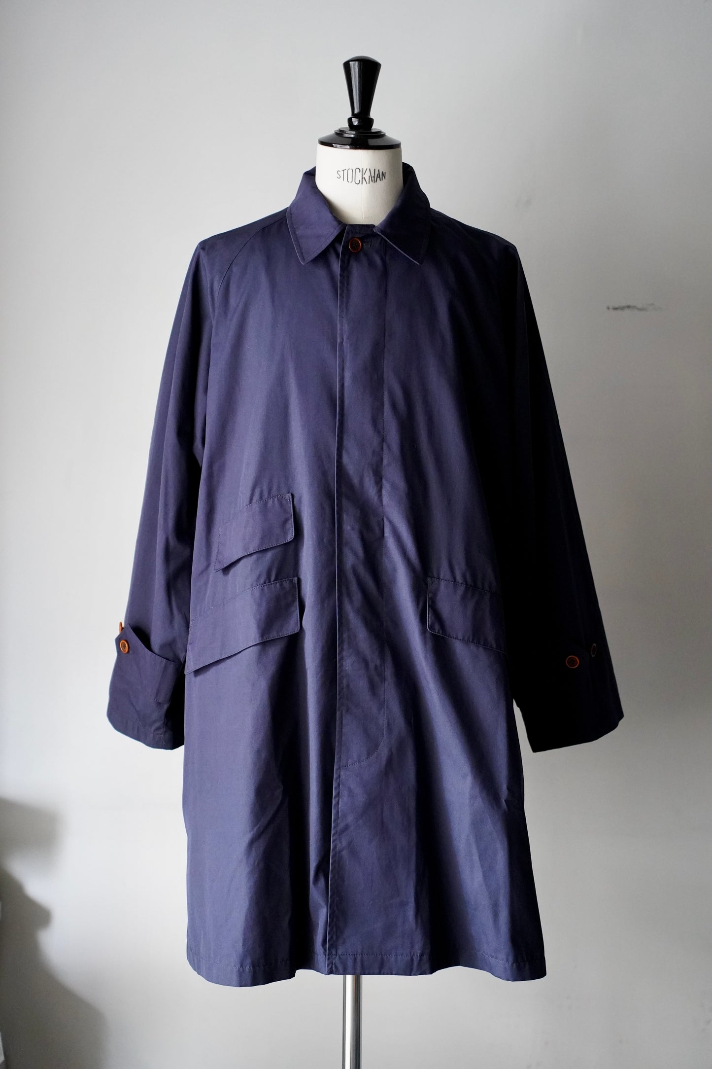 MEN　LILY1ST VINTAGE　1980's Dead Stock Italian Cotton Duster Coat by Rialto Size 48