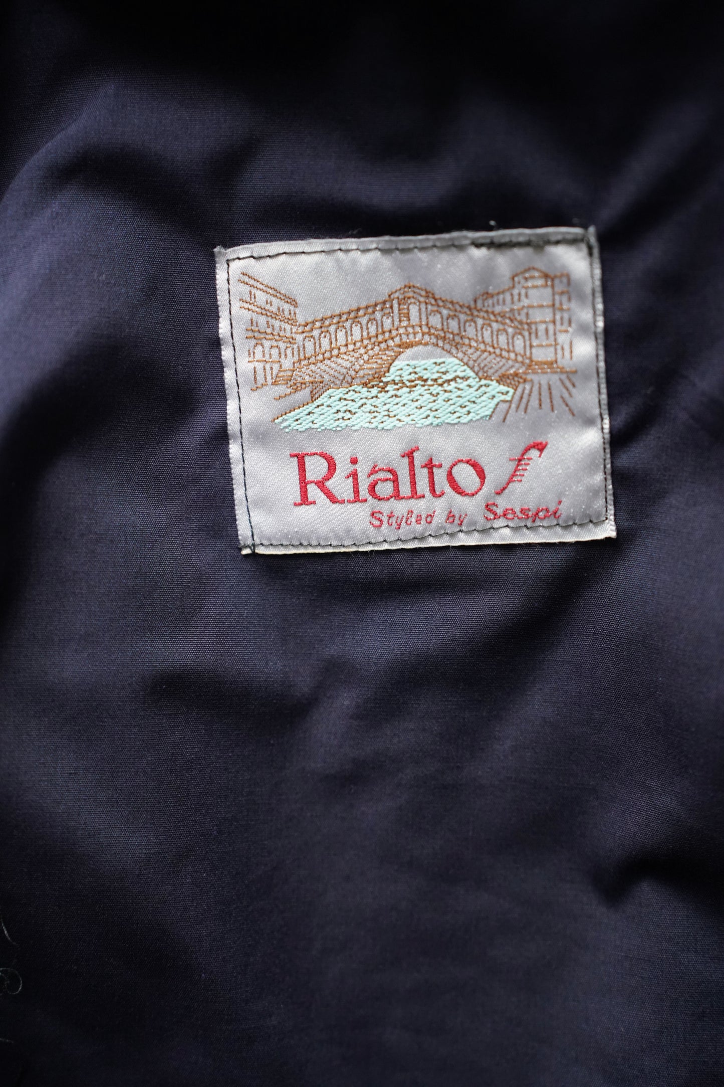 MEN　LILY1ST VINTAGE　1980's Dead Stock Italian Cotton Duster Coat by Rialto Size 48