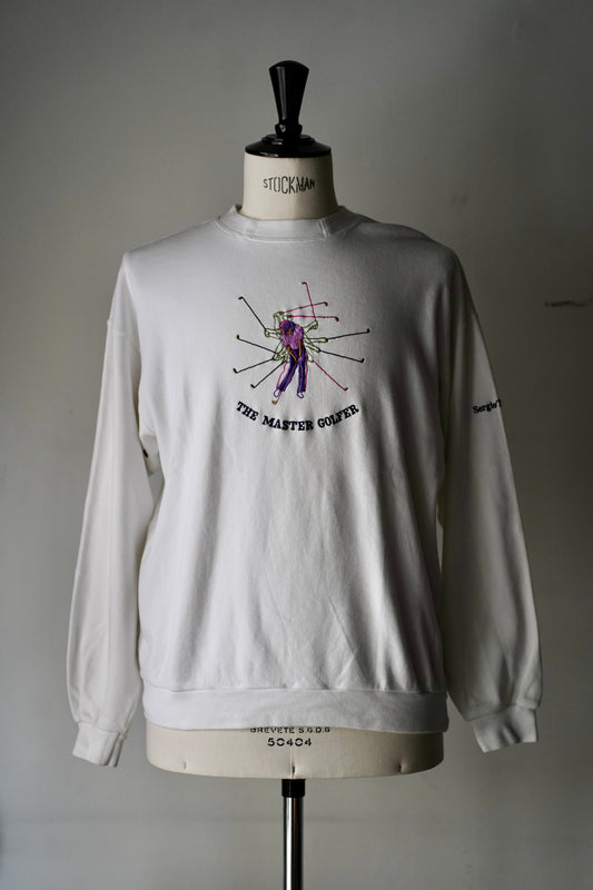 MEN　LILY1ST VINTAGE　1980-1990's Italian Embroidered Sweat Shirt by Sergio Tacchini
