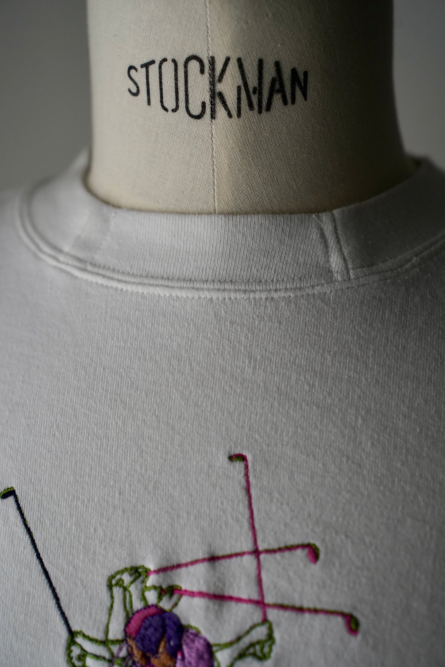 MEN　LILY1ST VINTAGE　1980-1990's Italian Embroidered Sweat Shirt by Sergio Tacchini