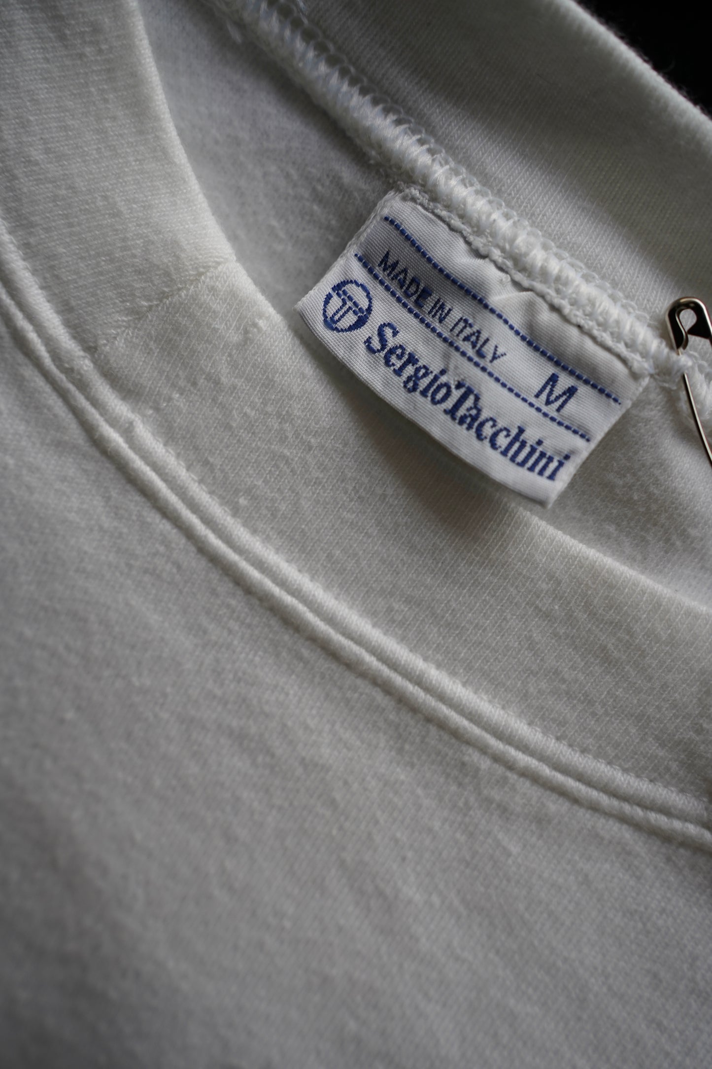 MEN　LILY1ST VINTAGE　1980-1990's Italian Embroidered Sweat Shirt by Sergio Tacchini