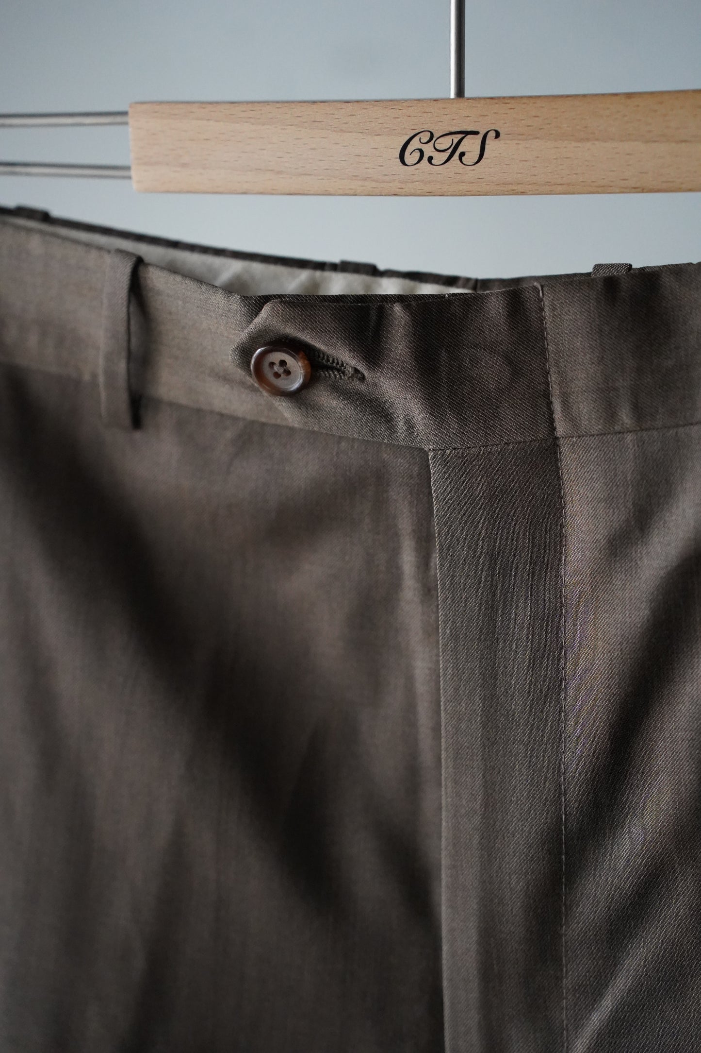 MEN　LILY1ST VINTAGE　1980-1990's Italian Summer Wool Trousers by risalto