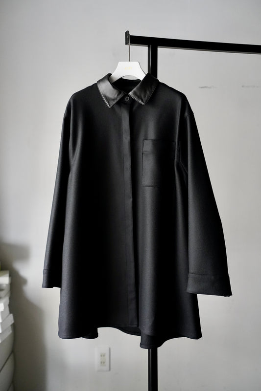 WOMEN　IIROT/イロット　Light Wool Shirt Coat