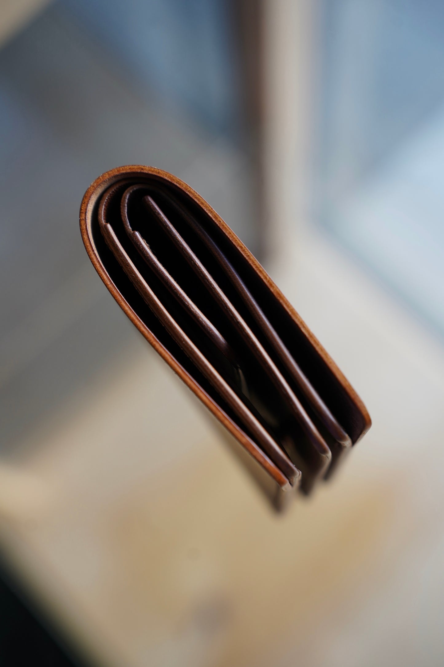 MEN　forme/フォルメ　Post wallet　CORDVAN cigar