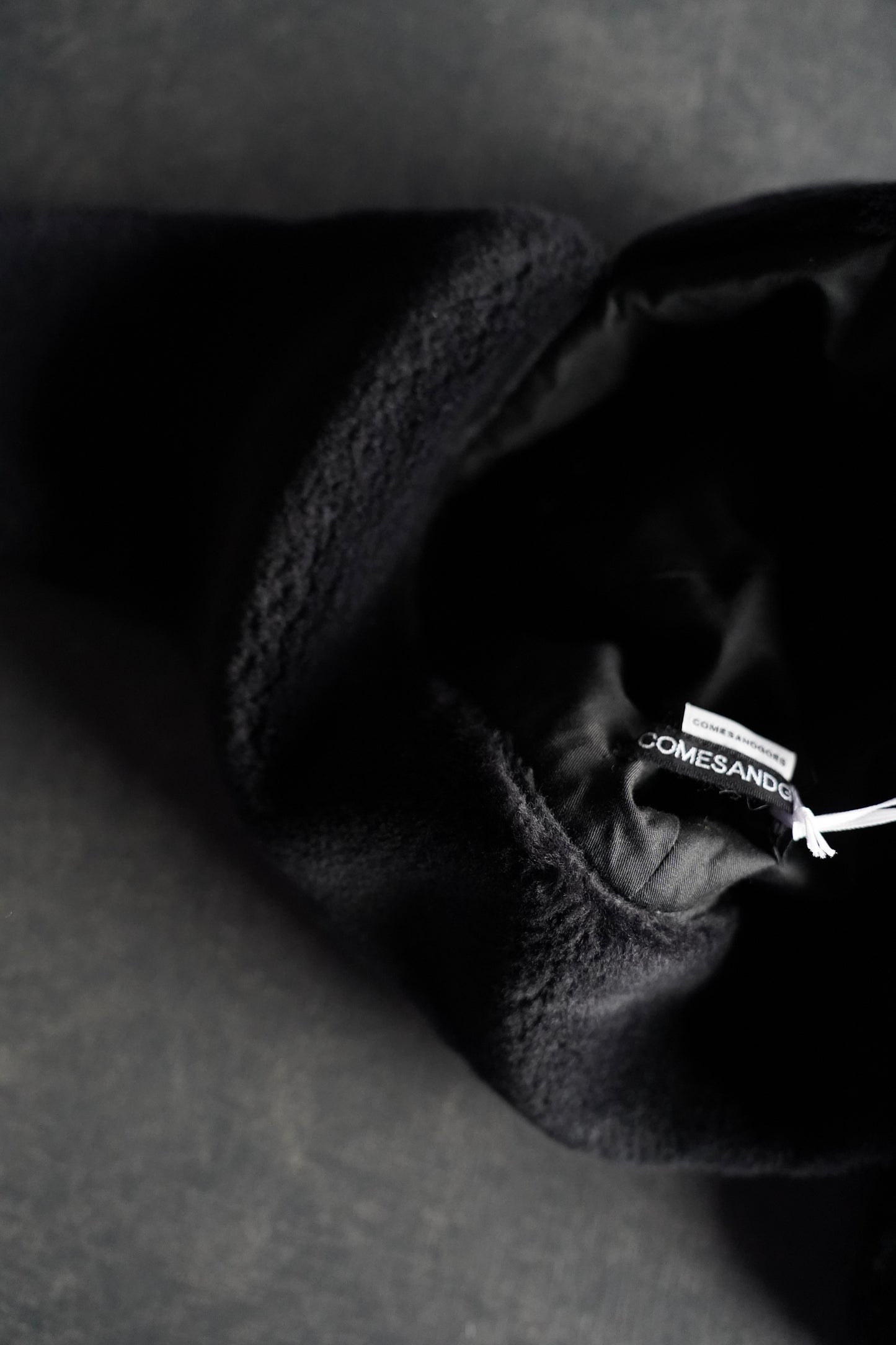 MEN　COMESANDGOES　カムズアンドゴーズ　ANGOLA ARMY EAR CAP