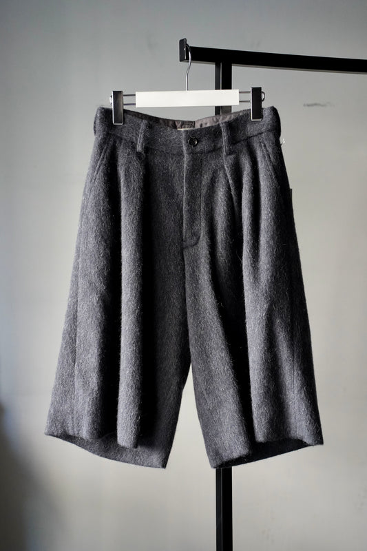 WOMEN　RYU KAGA　Mohair Shaggy Half  Trousers