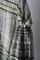 WOMEN　pelleq / ペレック　plaid silk organza string shirt