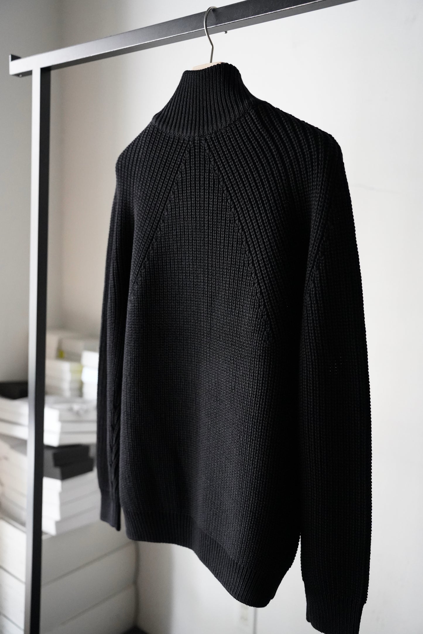 MEN　BATONER / バトナー　SIGNATURE DRIVERS KNIT
