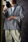 MEN　Salvatore Piccolo / サルバトーレピッコロ　LINEN CHECK SHIRT BLOUSON