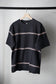 MEN　blurhms/ブラーム　C/NAPP BORDER PLAIN TEE