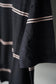 MEN　blurhms/ブラーム　C/NAPP BORDER PLAIN TEE