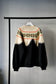 MEN/WOMEN　VIOLETTE ROOM　EX.REMAKE SWEAT  BLACK　⓵
