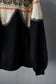 MEN/WOMEN　VIOLETTE ROOM　EX.REMAKE SWEAT  BLACK　⓵